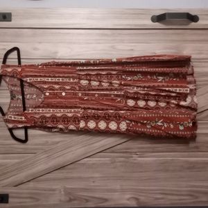 Floral sleeveless dress